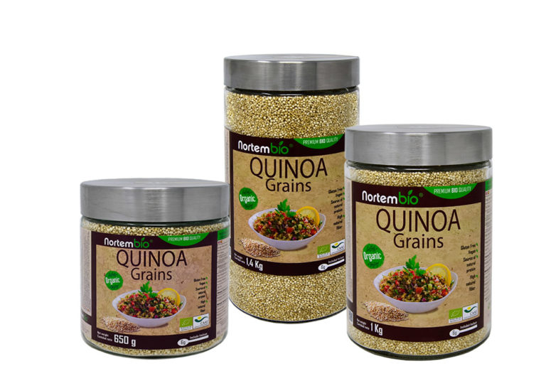 NortemBio Quinoa Source of proteins and high natural fiber content