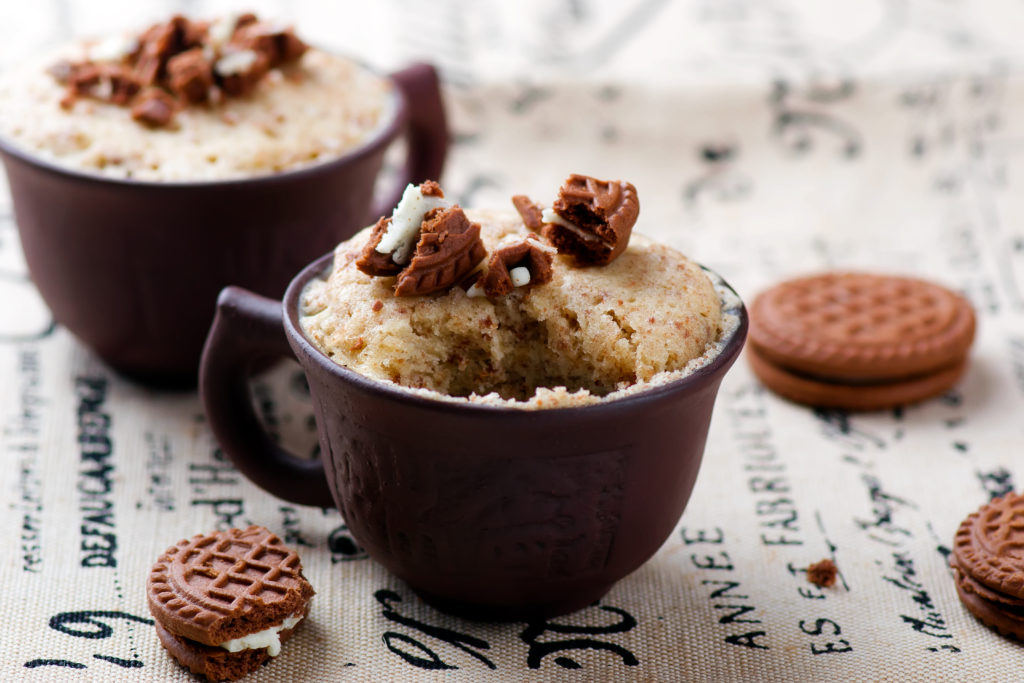 mug cake de chocolate