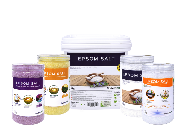 Esempi di usi e dosaggi Sali di Epsom Nortembio