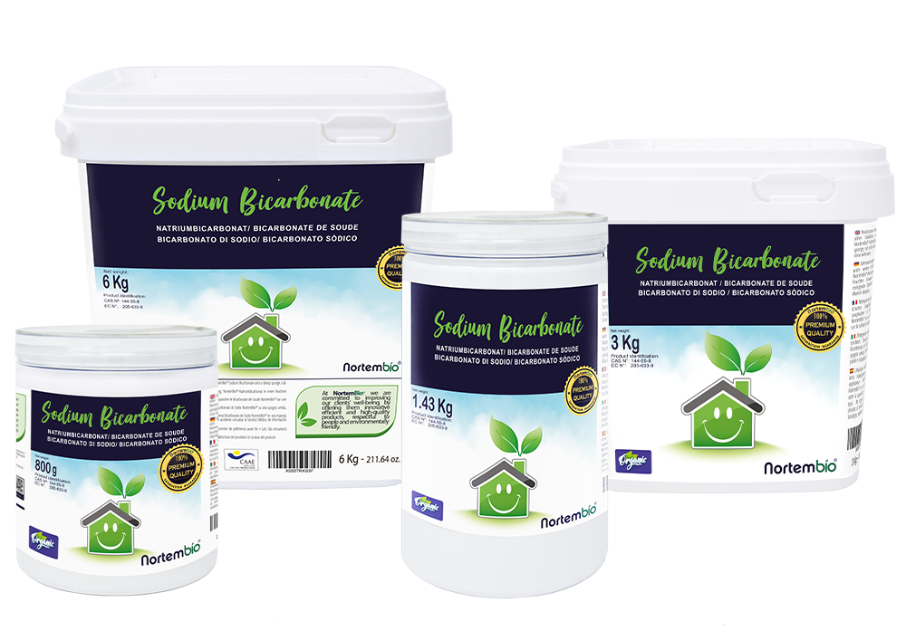 Nortembio Bicarbonate de Soude Alimentaire 820 g. Bicarbonate de Sodium  Biologique pour Cuisiner. Bicarbonate Sans Aluminium pour Laver des Fruits  et Légumes. E-Book avec Recettes Inclus. : : Epicerie