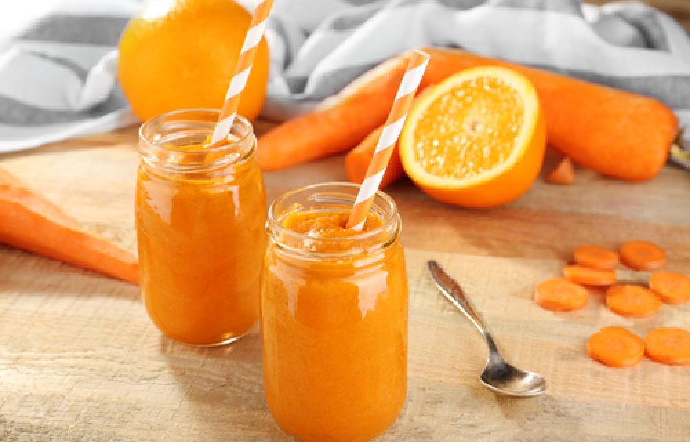 batido detox naranja